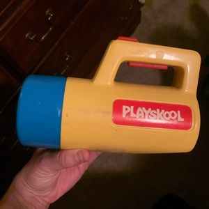 Vintage Playskool flashlight